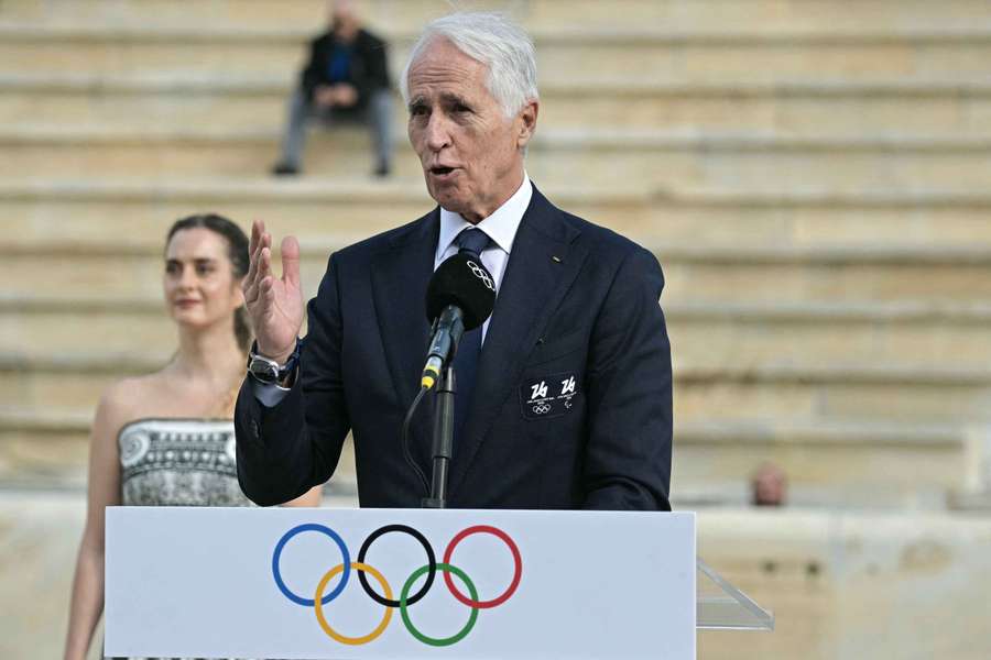 CEO of the Milan Cortina 2026 Winter Olympics Giovanni Malagorinks (2025)