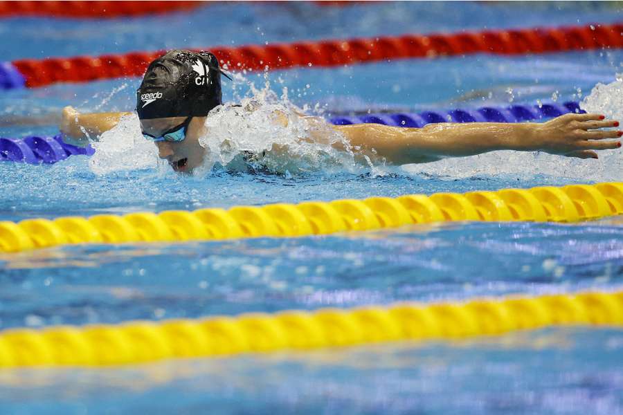 Canada's Summer McIntosh in action during the women's 200m butterfly final