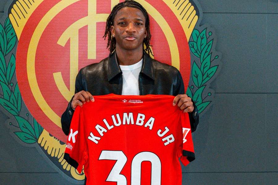 Justin Kalumba, presentado como jugador del Mallorca