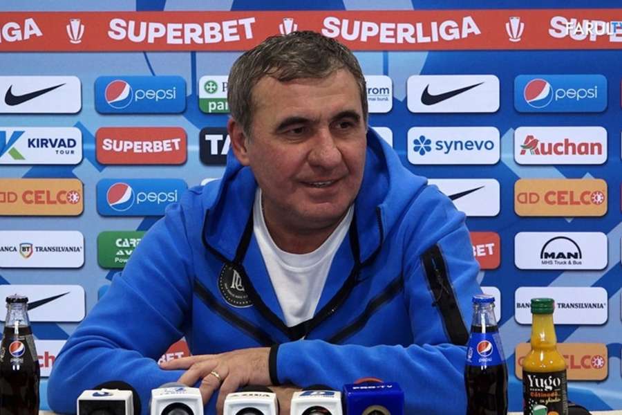 Hagi: "E greu să câștigi în Giulești, dar suntem încrezători"