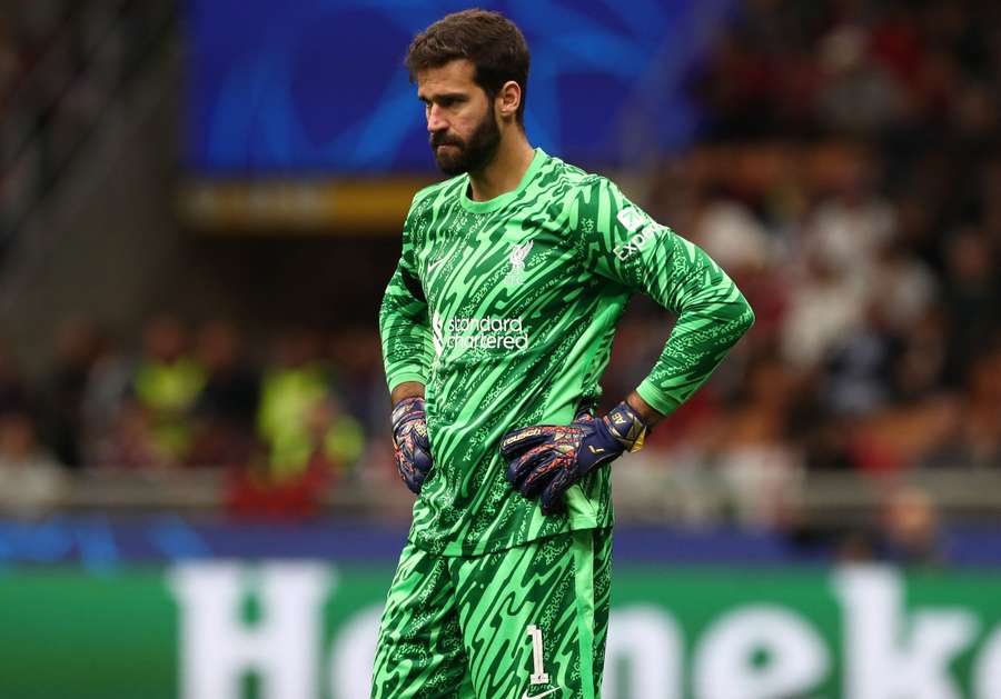 Alisson is a doubt for the visit of Bournemouth on Saturday