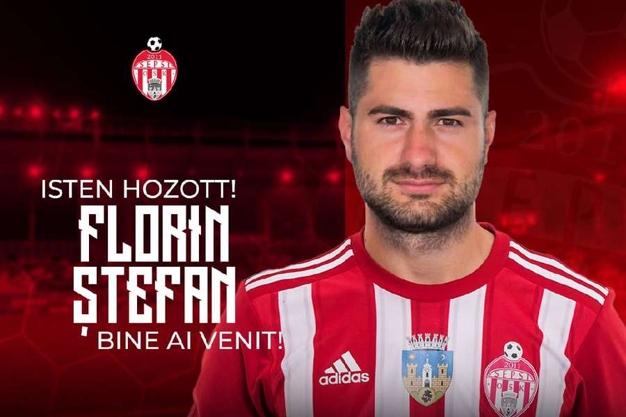 Sepsi OSK i-a transferat pe Florin Ştefan de la Rapid și pe Nistor Akos de la Csikszereda