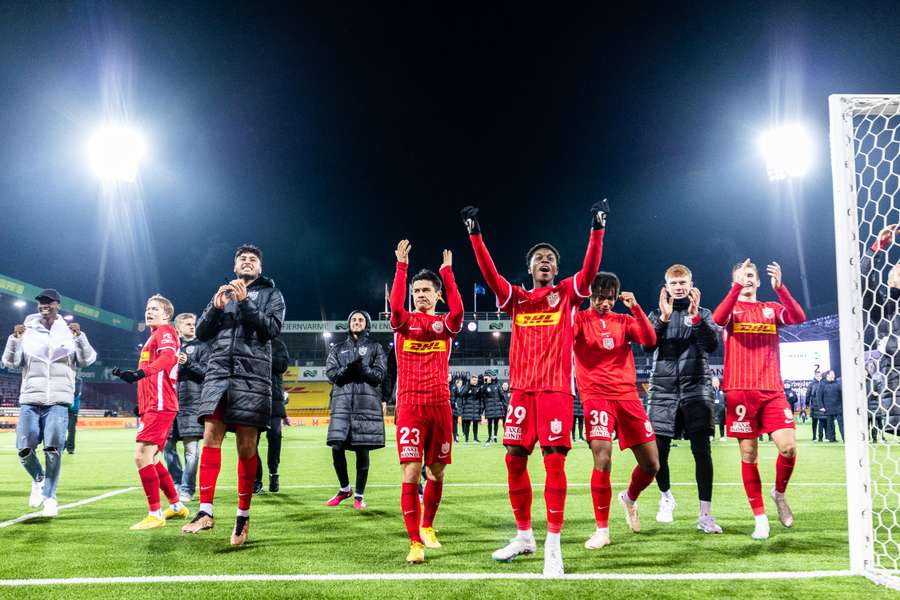 FC Nordsjælland skal have tre point i kurven, hvis de skal holde gang i parløbet med FC København.