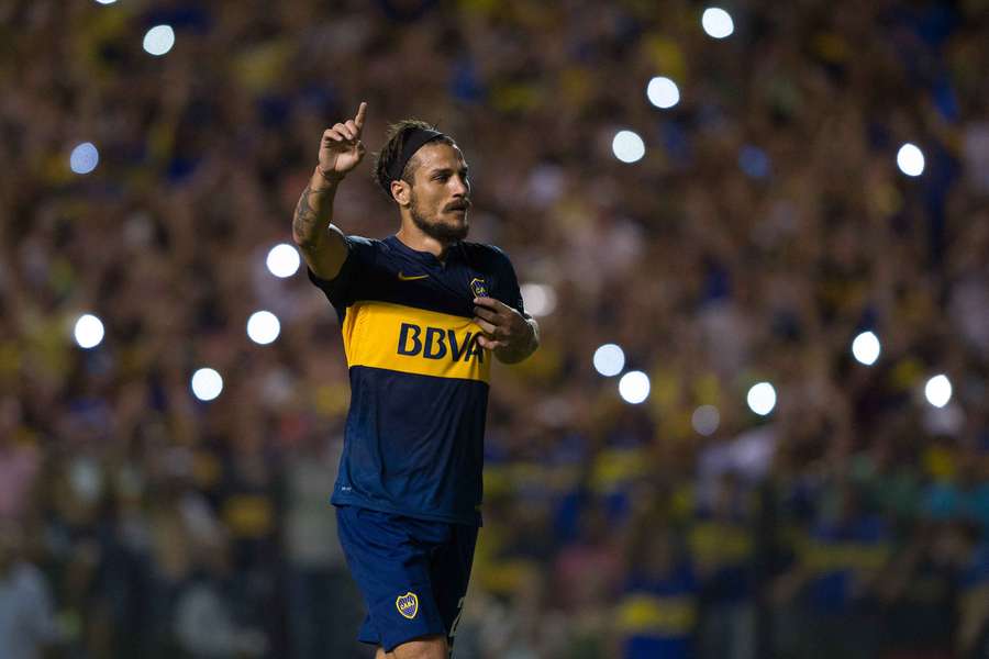 Pablo Osvaldo ao serviço do Boca Juniors Pablo Osvaldo ao serviço do Boca Juniors