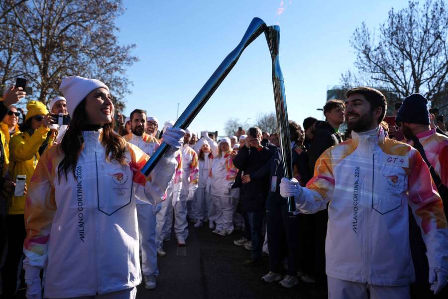Dorazila olympijská pochodeň.