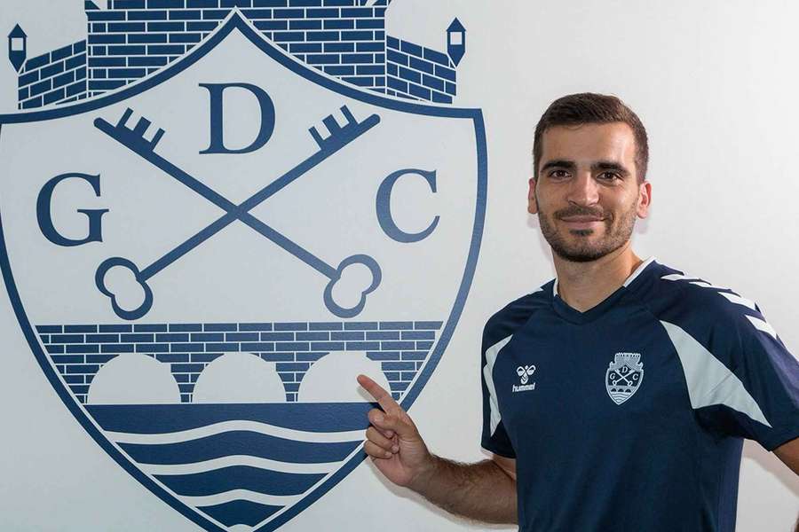 André Rodrigues com a nova camisola