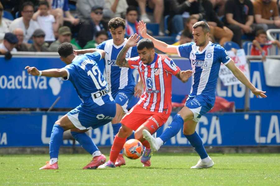 Atlético tretí raz po sebe nedalo gól na pôde Alavésu.