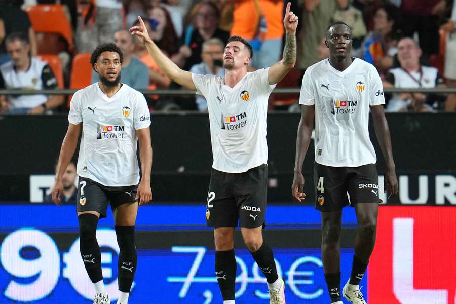 Valencia win at home on Saturday night.