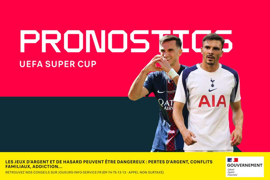 PSG - Tottenham : Pronostics, meilleurs paris et cotes (Super Coupe de l'UEFA)