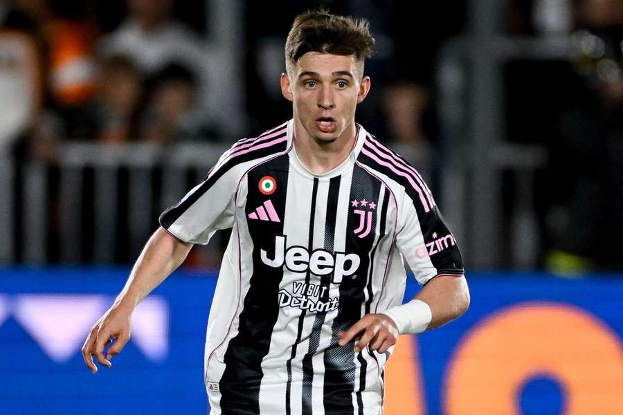 Francisco Conceição ao serviço da Juventus