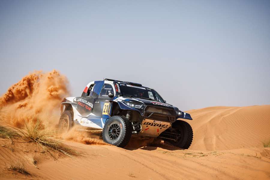 Marek Goczał: Dakar jest jeszcze długi, a auto jest całe i zdrowe Marek Goczał: Dakar jest jeszcze długi, a auto jest całe i zdrowe