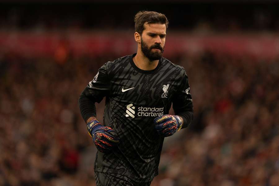 Alisson moet de wedstrijd tegen Bournemouth mogelijk laten schieten