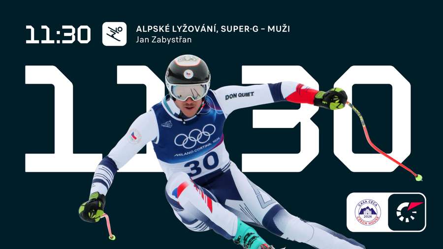 Super-G se Zabystřanem v akci začne v 11:30.