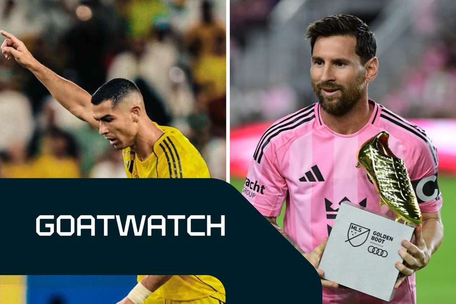 GOATwatch: Der wöchentliche Vergleich zwischen Cristiano Ronaldo und Lionel Messi GOATwatch: Der wöchentliche Vergleich zwischen Cristiano Ronaldo und Lionel Messi