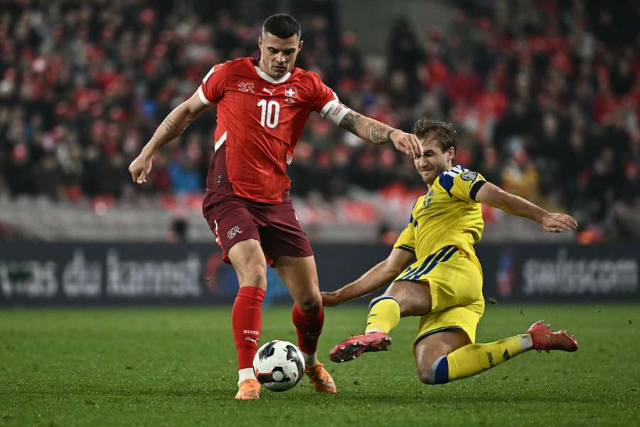 Granit Xhaka è il capitano della Svizzera, nonché recordman per presenze ai Mondiali con la propria nazionale