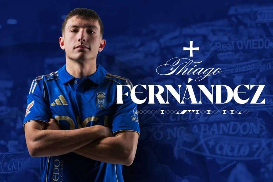 Thiago Fernández, nuevo jugador del Oviedo Thiago Fernández, nuevo jugador del Oviedo