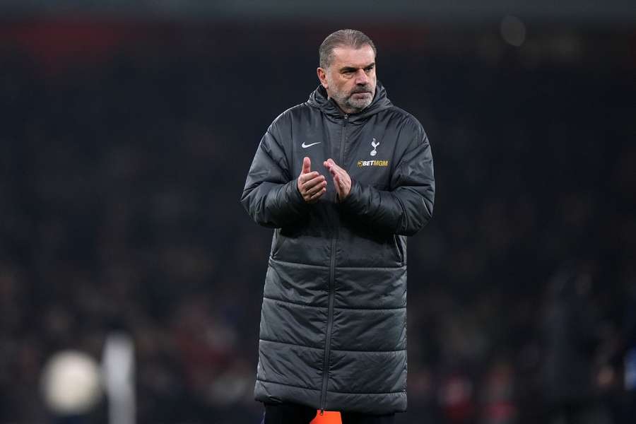 Tottenham manager Ange Postecoglou