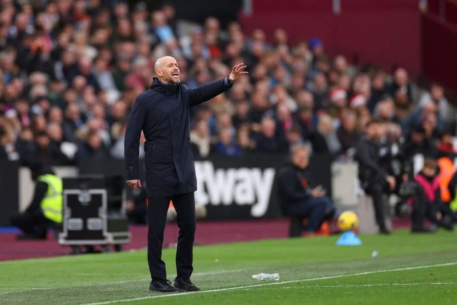 Man Utd boss Ten Hag insists "no concern" over job future