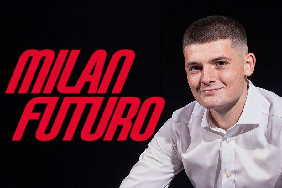 Francesco Domniței a semnat primul său contract de jucător profesionist cu AC Milan