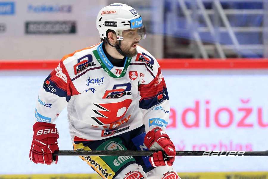 Jakub Zbořil v pardubiockém dresu bojuje o titul.