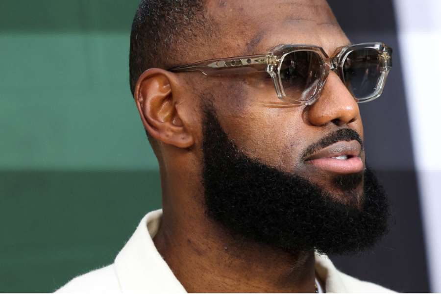 LeBron James pictured in Los Angeles in May