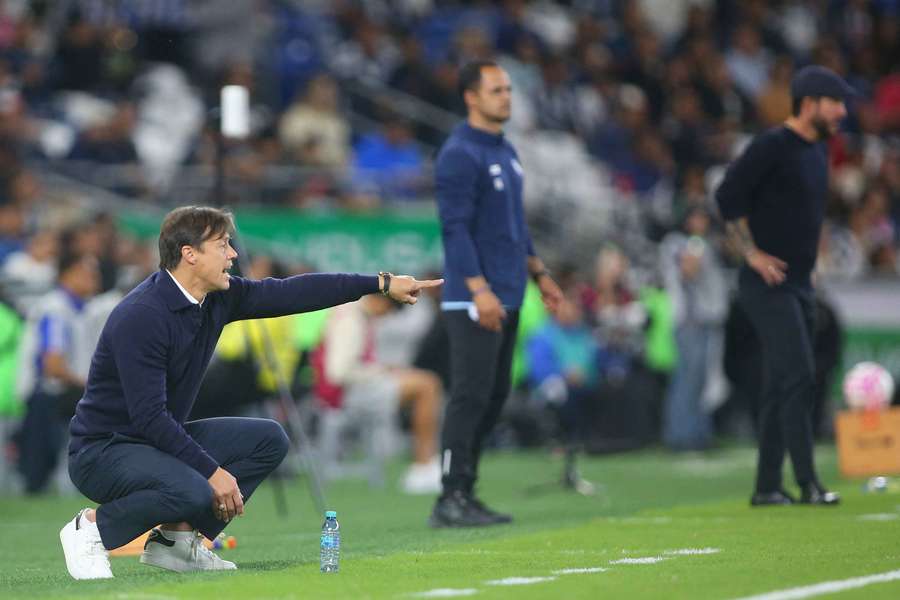 Almeyda, con el Monterrey Almeyda, con el Monterrey