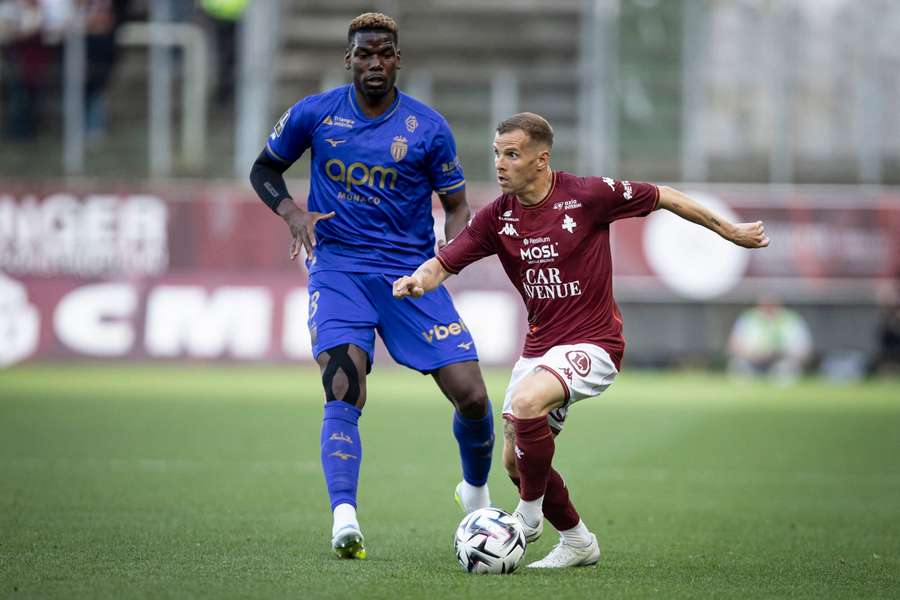 Paul Pogba, jugador del Mónaco
