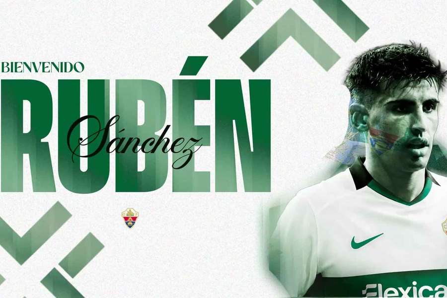 Rubén Sánchez, nuevo jugador del Elche Rubén Sánchez, nuevo jugador del Elche