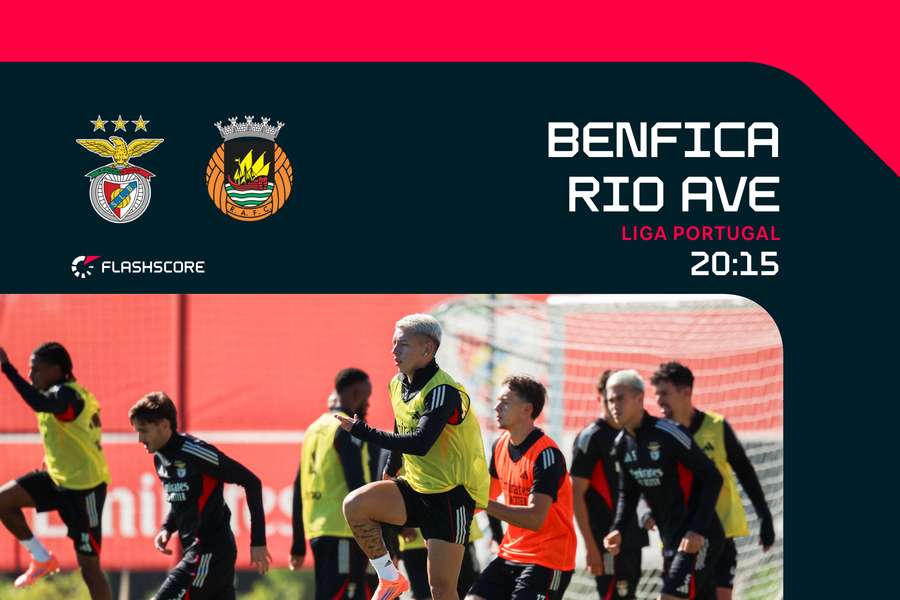 Benfica recebe o Rio Ave