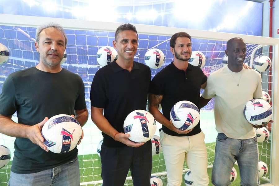 Quim, Fernando Meira, Kléber e Edinho