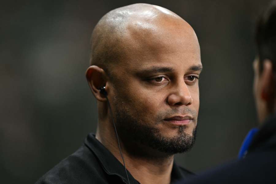 Bayern Munich coach Vincent Kompany.