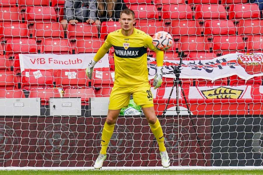 DFB-Pokal: Nübel hat vor dem Saisonstart mit dem VfB Stuttgart eine Startelfgarantie bekommen.