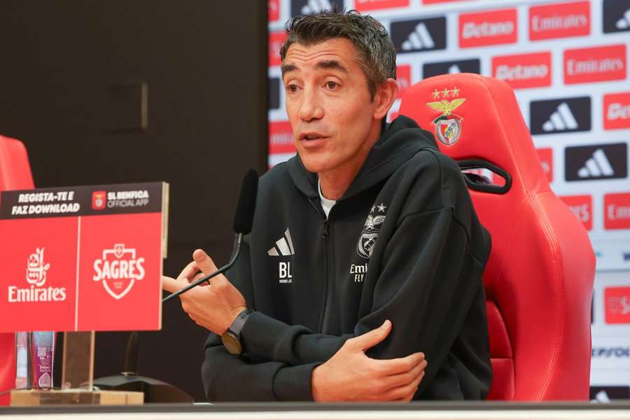 Bruno Lage, treinador do Benfica