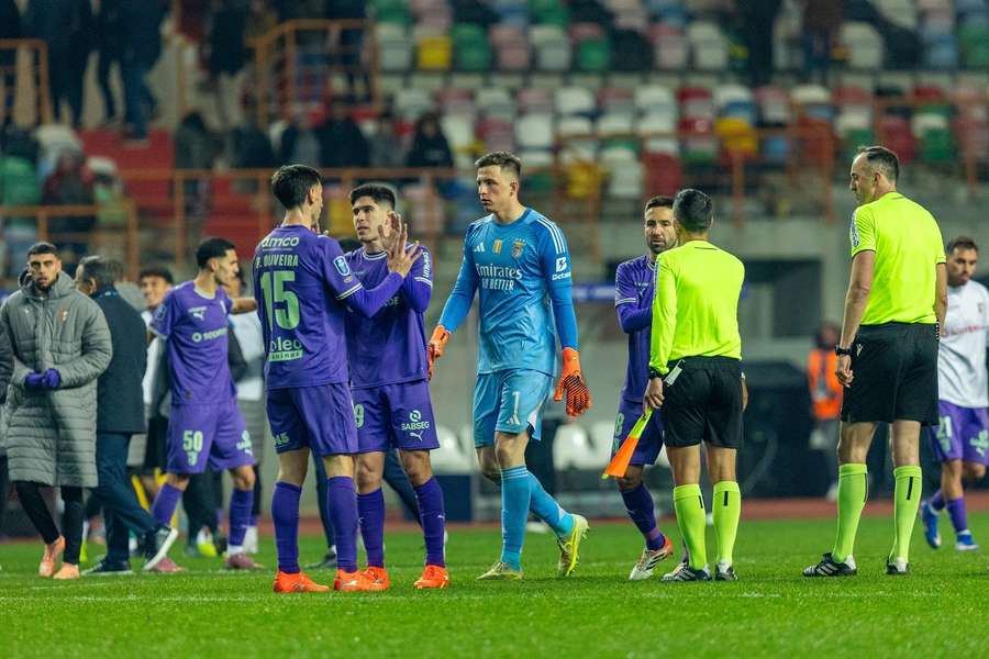 SC Braga venceu Benfica por 1-3 na meia-final