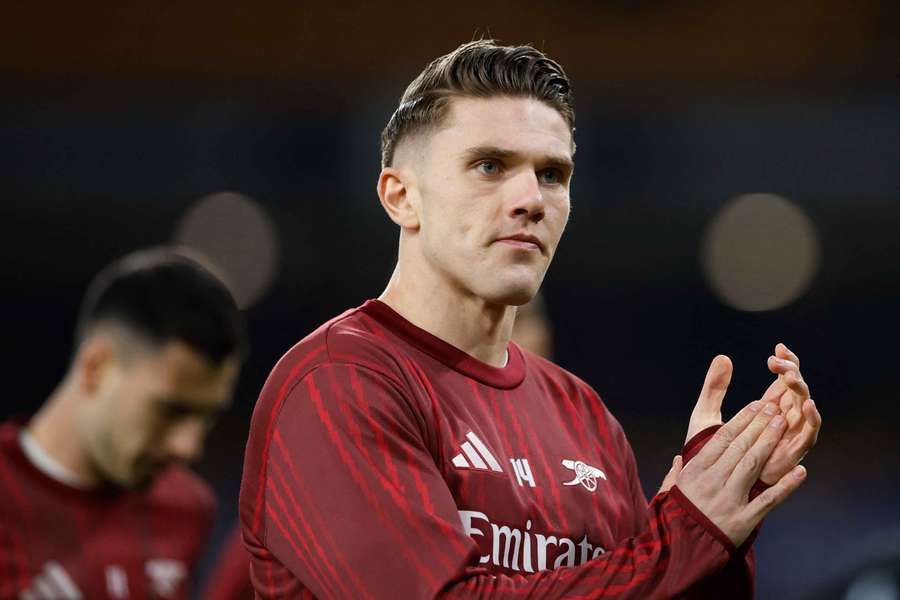 Arsenal striker Viktor Gyokeres