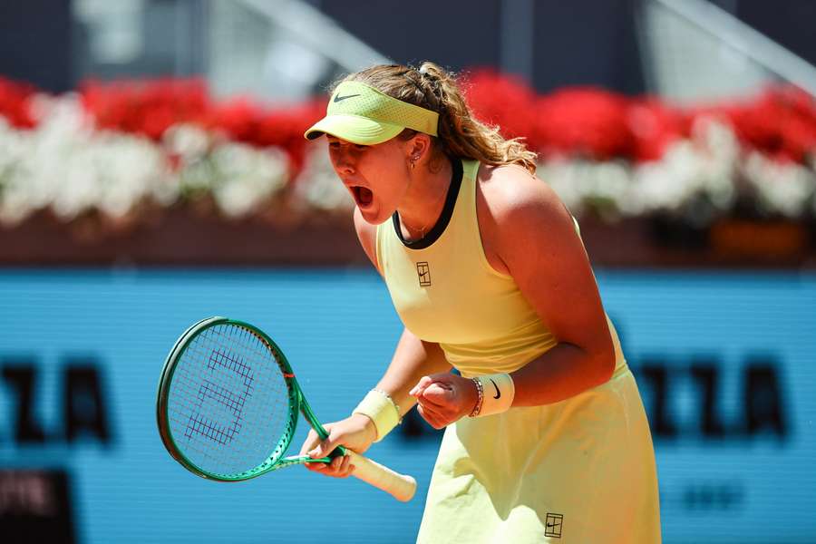 Mirra Andreeva buscará la final en Madrid
