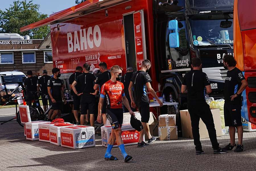 Tým Bahrajn Victorious byl terčem razie již loni během Tour de France
