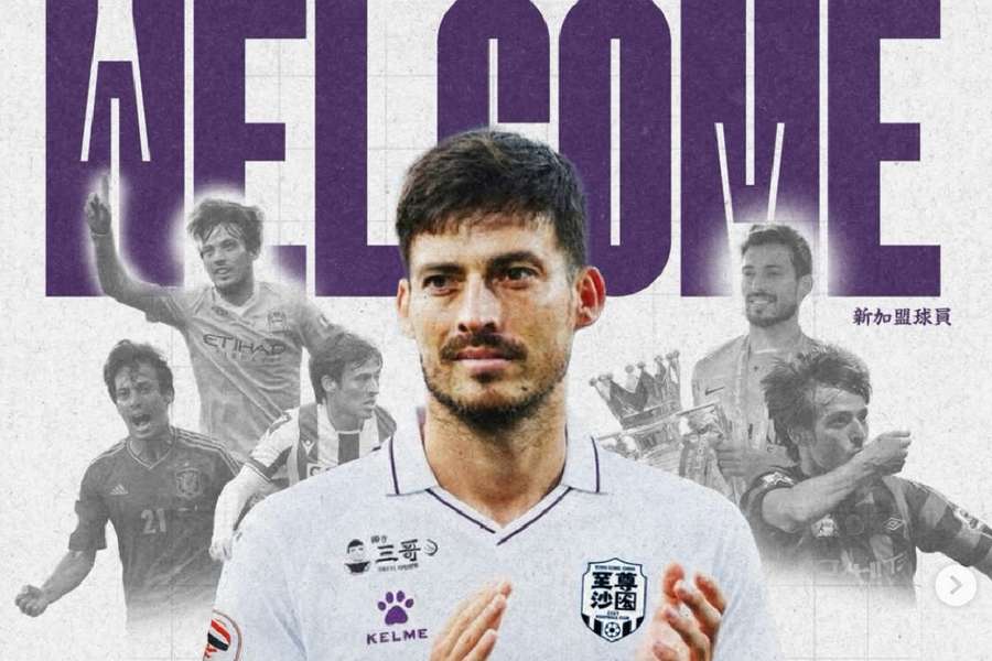 David Silva, anunciado como jugador del Sha Tin