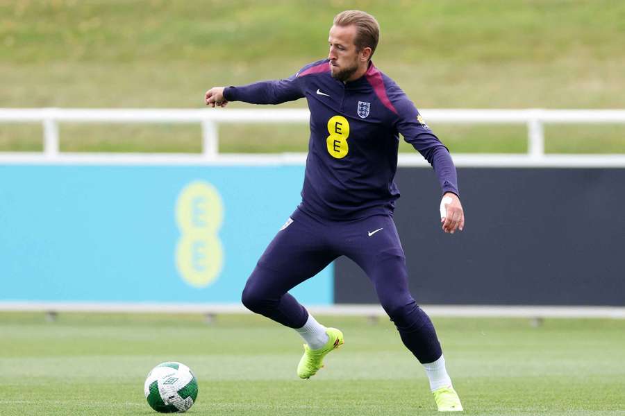 Harry Kane se připravuje na svůj 99. zápas za Anglii.