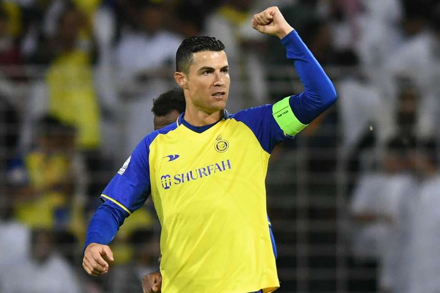 Cristiano Ronaldo foi a estrela do Al Nassr