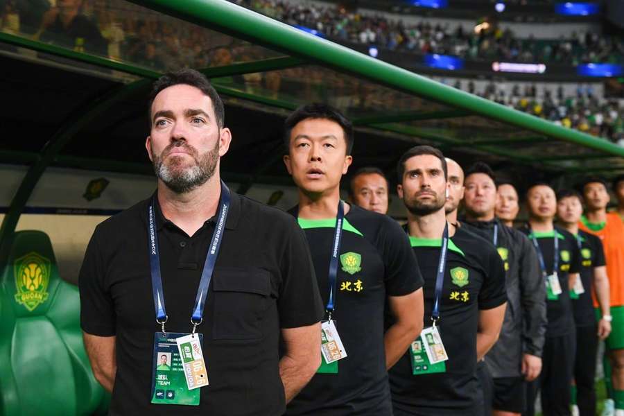 Ricardo Soares, treinador do Beijing Guoan