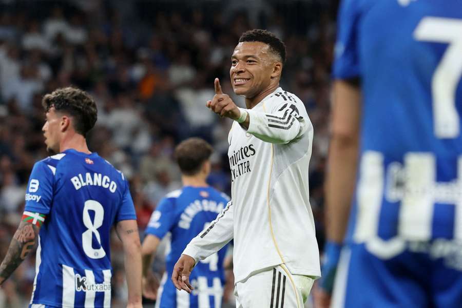 Mbappé, jugador del Real Madrid