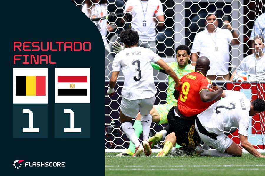 Lukaku anotou golo do empate Lukaku anotou golo do empate