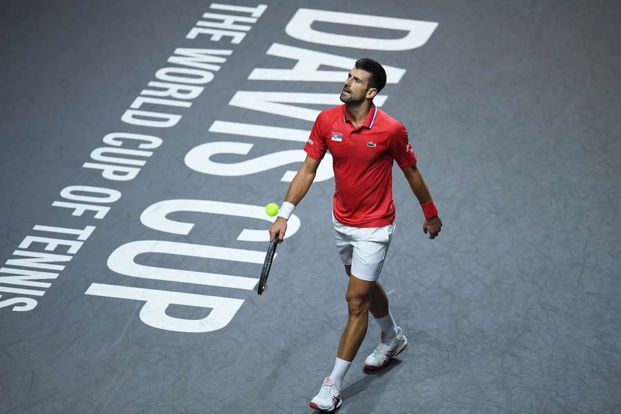 Djokovic ist nach dem serbischen Viertelfinal-Erfolg beim Davis Cup in Malaga mit britischen Fans aneinandergeraten.
