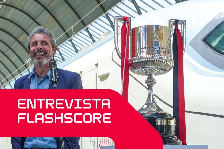 Rafael Alkorta em Sevilha, a 4 de abril de 2024