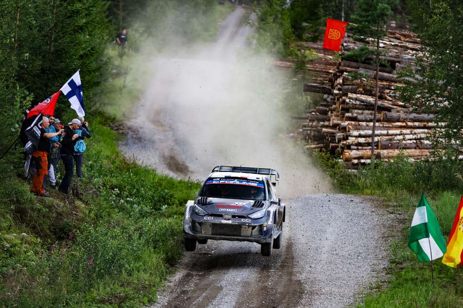 Sebastien Ogier in action