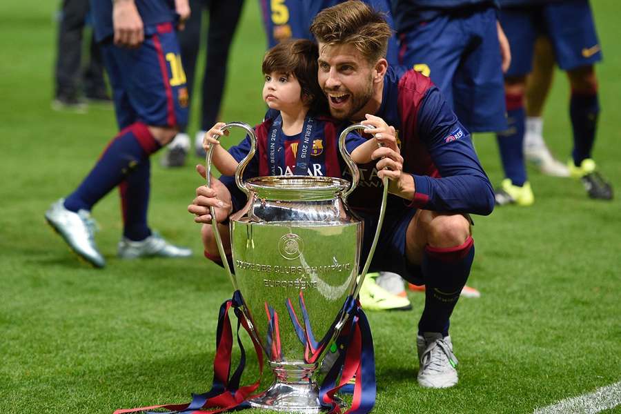 Pique won a haul of trophies across a decorated career