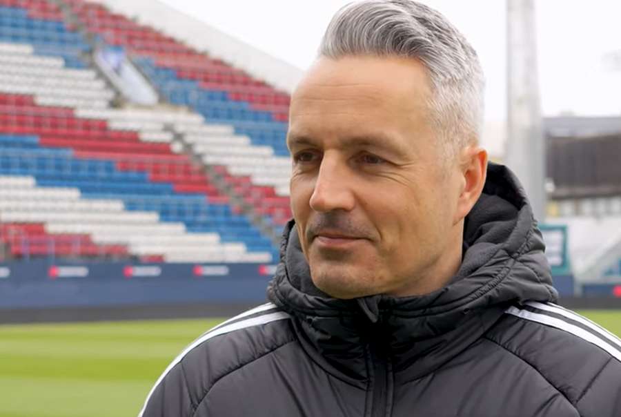 Trenér Sigmy Tomáš Janotka. Trenér Sigmy Tomáš Janotka.