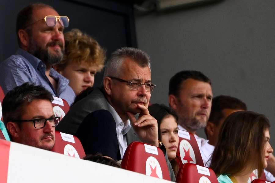 Předseda představenstva Slavie Jaroslav Tvrdík obhajoval rozhodnutí klubu.