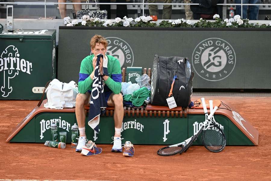 Sinner, desolado tras perder la final de Roland Garros
